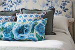 Marsha Floral fabric.  For cushions, household accessories.  Interior design for the bedroom and dining room