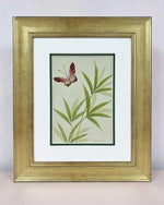 Green Bamboo On Silk (B) Original Painting