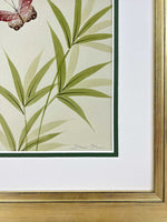 Green Bamboo On Silk (B) Original Painting