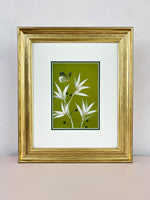 Chartreuse Original Silk Painting (A)