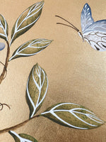 Gold Original Silk Painting (B)