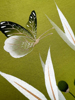 Chartreuse Original Silk Painting (A)
