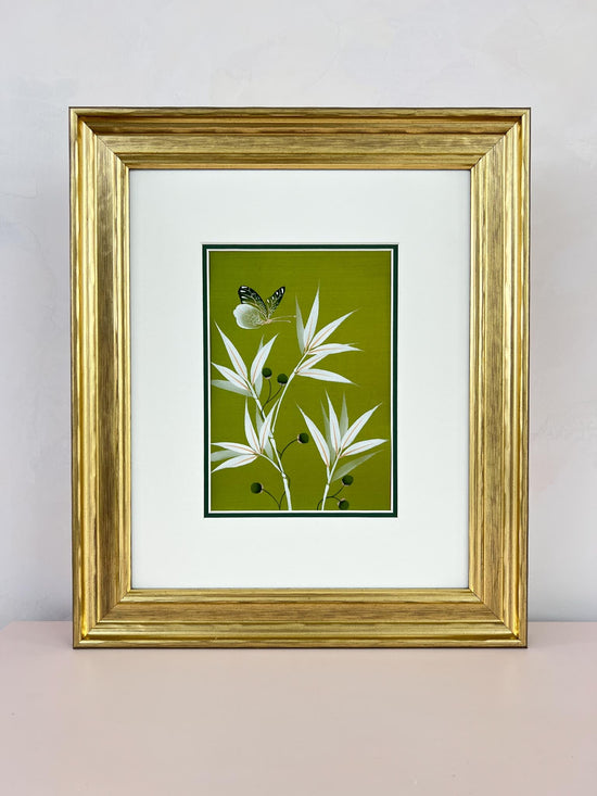 Chartreuse Original Silk Painting (A) - Diane Hill