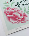 Dream A Little Dream Blue Charity Print - Diane Hill