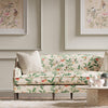 Ella Cotton Linen Fabric - Fig Blossom/Fig Leaf/Nectarine - Diane Hill