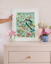 Felicity Art Print - Blue - Diane Hill