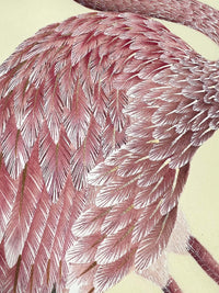 Flamingo Embellished Art Print - Diane Hill