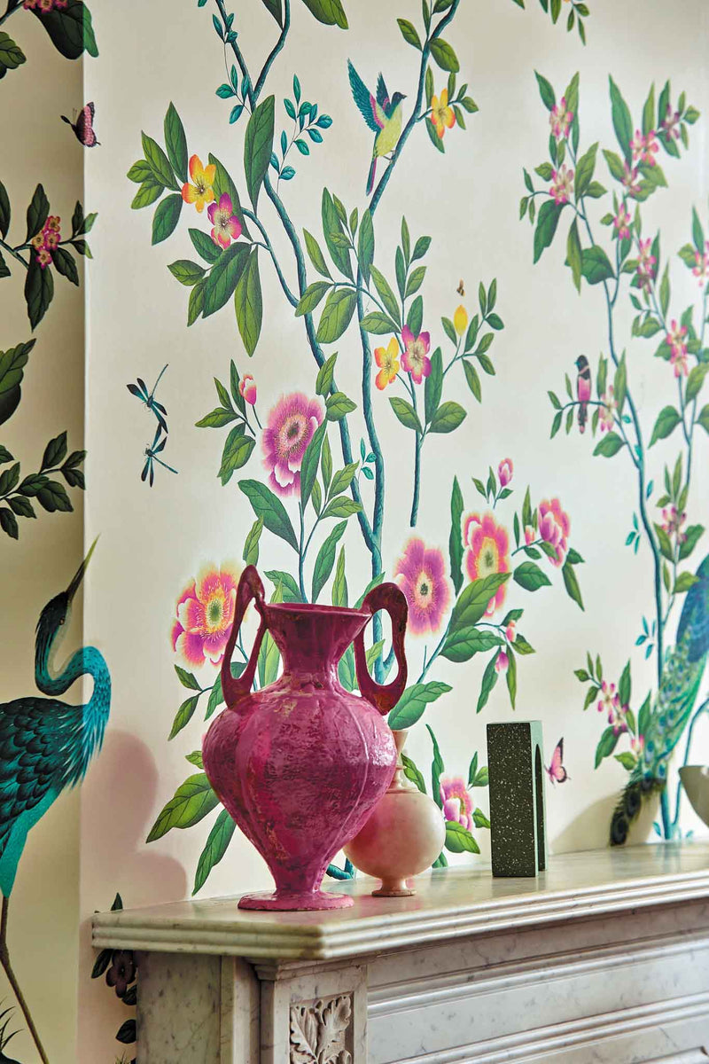 Florence Wallpaper - Fig Blossom/Apple/Peony - Diane Hill