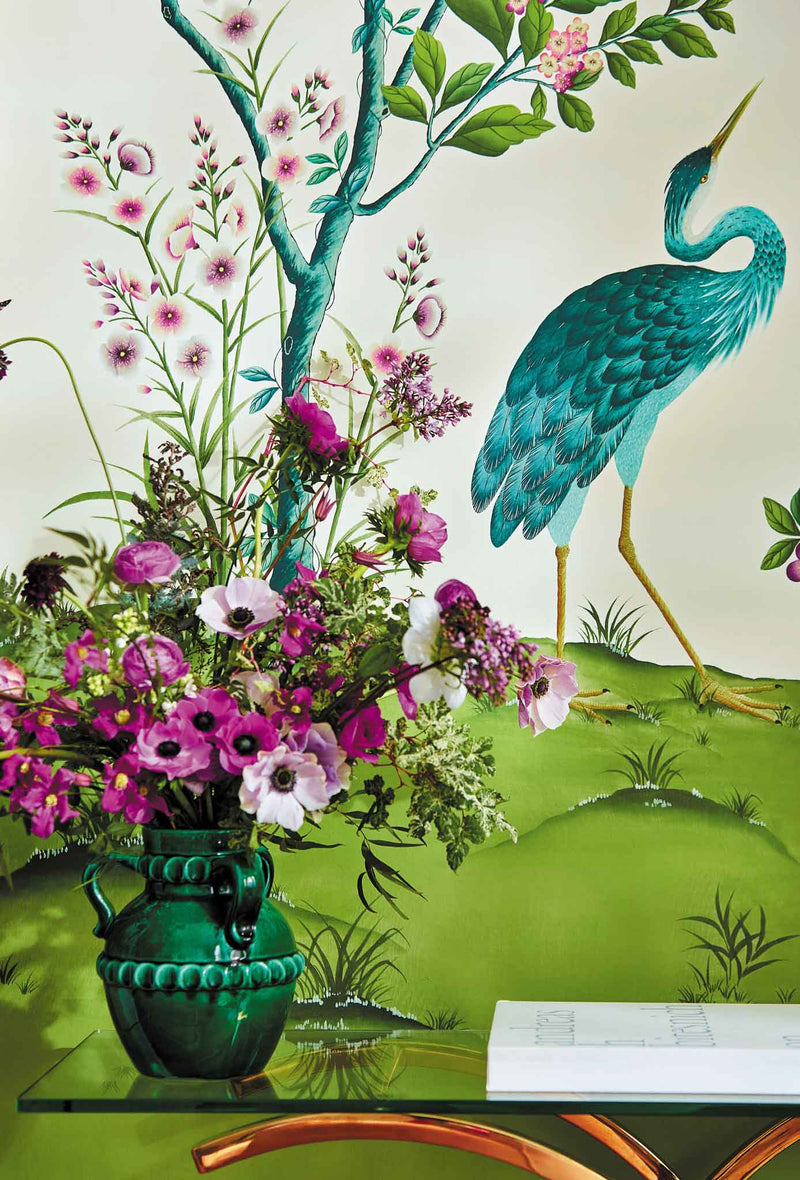 Florence Wallpaper - Fig Blossom/Apple/Peony - Diane Hill