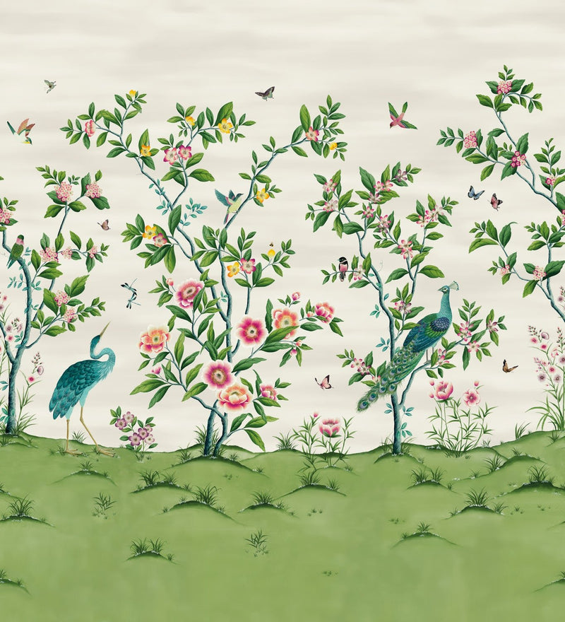 Florence Wallpaper - Fig Blossom/Apple/Peony - Diane Hill