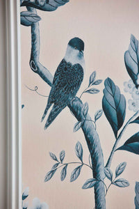 Florence Wallpaper - Powder/China Blue - Diane Hill