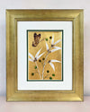 Gold And Umber Bamboo (A) Original Painting - Diane Hill