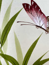Green Bamboo On Silk (A) Original Painting - Diane Hill