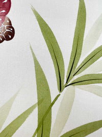 Green Bamboo On Silk (B) Original Painting - Diane Hill