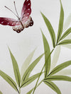 Green Bamboo On Silk (B) Original Painting - Diane Hill