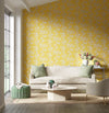 Isabella wallpaper - Honey/Porcelain - Diane Hill