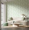 Isabella Wallpaper - Porcelain/Bamboo - Diane Hill