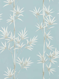 Isabella wallpaper - Sky/Porcelain - Diane Hill