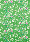 Lady Alford Cotton Satin Fabric - Apple/Magenta - Diane Hill