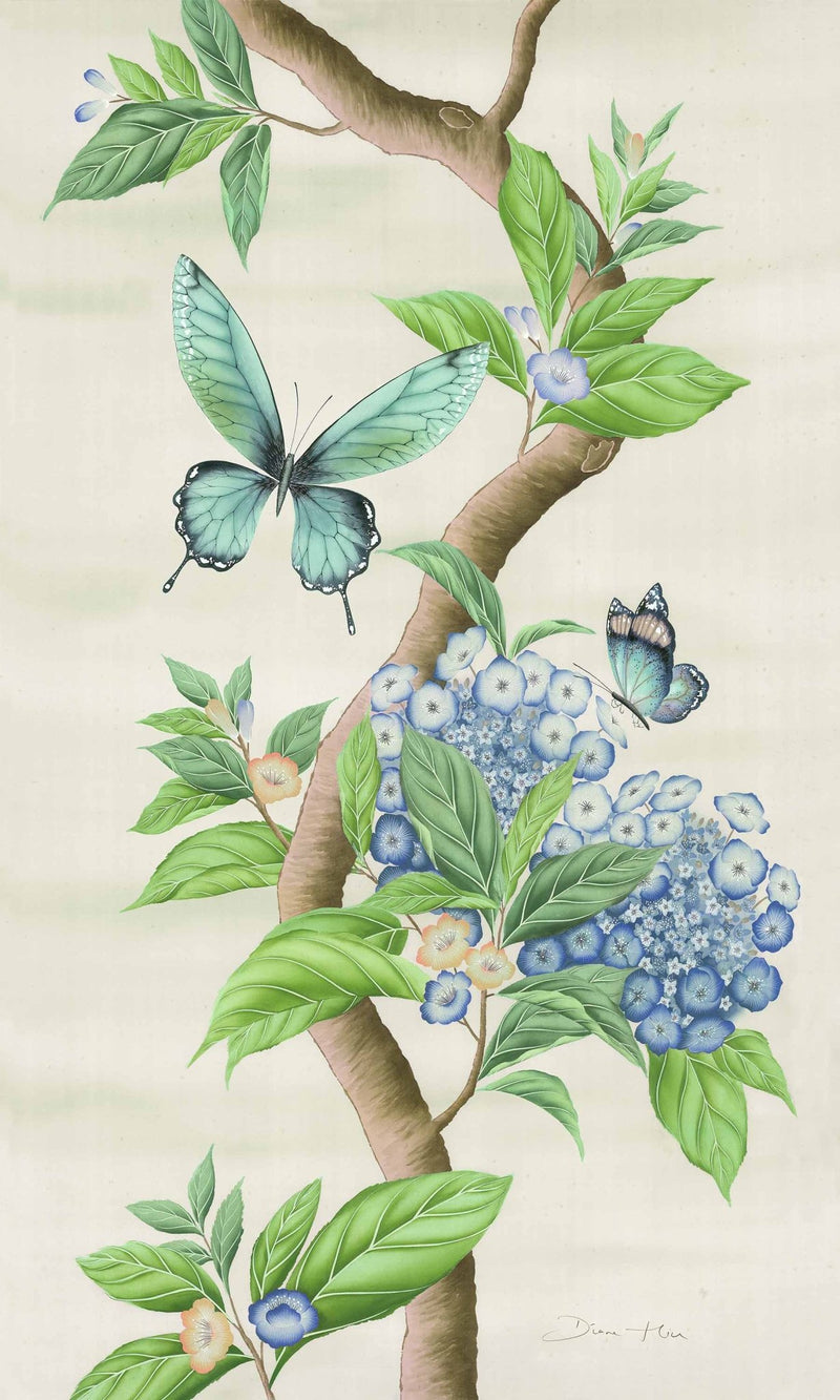 Lucy & Ella Art Prints Set Of Two - Ivory - Diane Hill