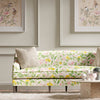 Marie Cotton Satin Fabric - Fig leaf/Honey/Blossom - Diane Hill