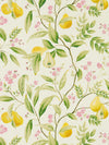 Marie Wallpaper - Fig leaf/Honey/Blossom - Diane Hill