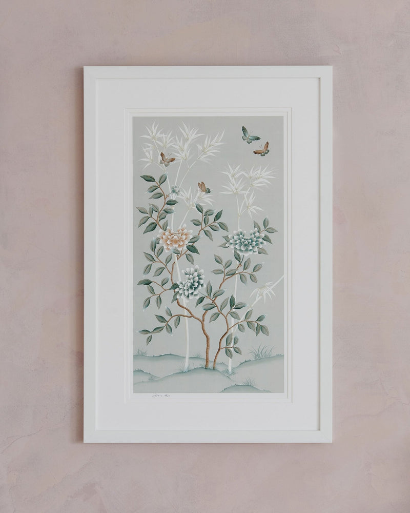 Mariya Art Print - Pebble Blue - Diane Hill