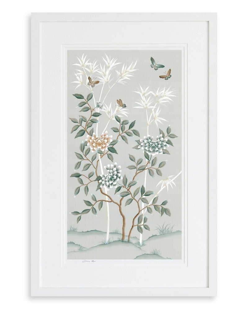 Mariya Art Print - Pebble Blue - Diane Hill