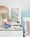 Mariya & Lilly Art Prints Set Of Two - Blue - Diane Hill
