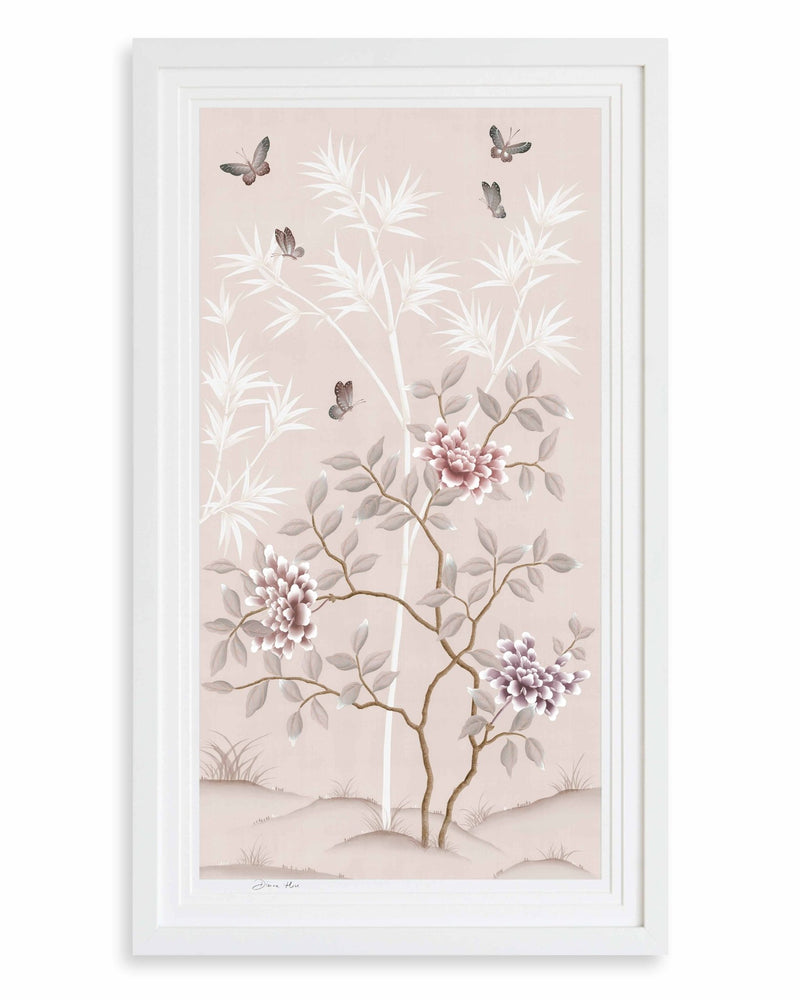 Mariya & Lilly Art Prints Set Of Two - Pink - Diane Hill