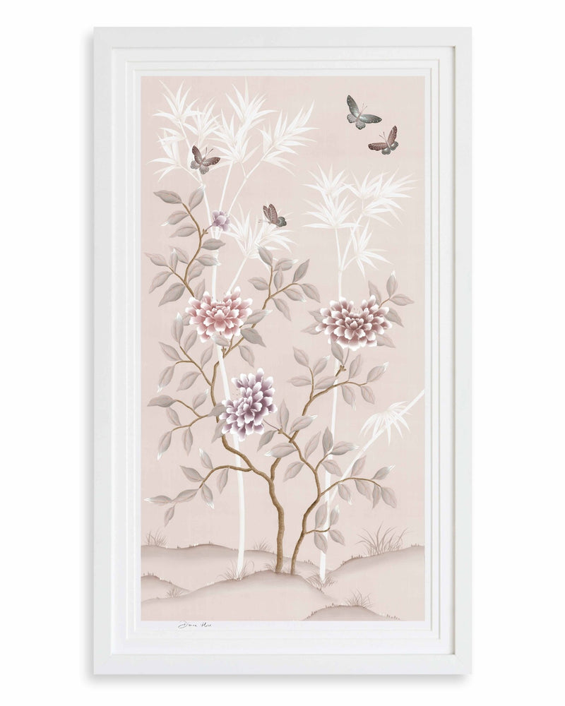 Mariya & Lilly Art Prints Set Of Two - Pink - Diane Hill