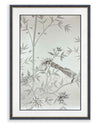 Pearlescent Chinoiserie Panel Original Painting - Diane Hill