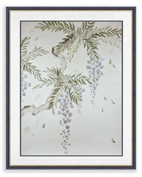 Pearlescent Wisteria Tree Original Painting - Diane Hill
