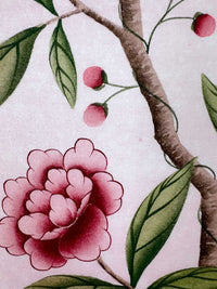 Pink And Green Chinoiserie Original Painting - Diane Hill