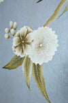 Rosa - Feather Grey/Paper Lantern/Oyster Wallpaper - Diane Hill