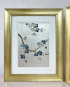 Set Of Two Cherry Blossom Silver Leaf - Original Painting - Diane Hill