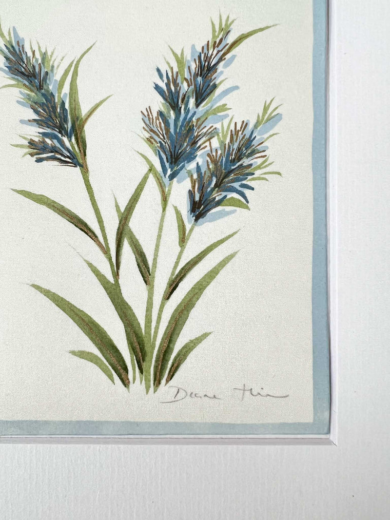 Set Of Two Pampas Original Painting - Diane Hill