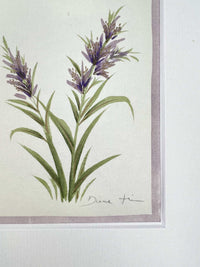 Set Of Two Pampas Original Painting - Diane Hill