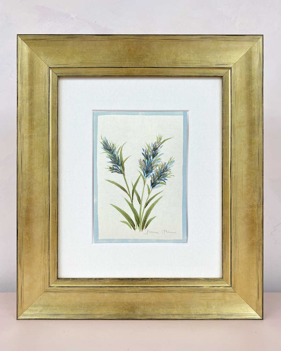 Set Of Two Pampas Original Painting - Diane Hill