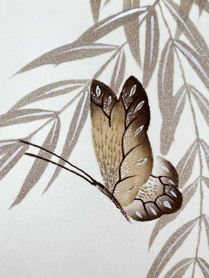 Set Of Two Wisteria And Butterfly Original Painting - Diane Hill