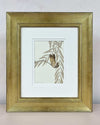 Set Of Two Wisteria And Butterfly Original Painting - Diane Hill