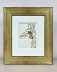 Set Of Two Wisteria And Butterfly Original Painting - Diane Hill
