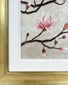 Silver Leaf Mottled Magnolia Original Painting - Diane Hill