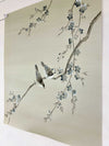 Two Birds And Cherry Tree On Silk Original Painting - Diane Hill
