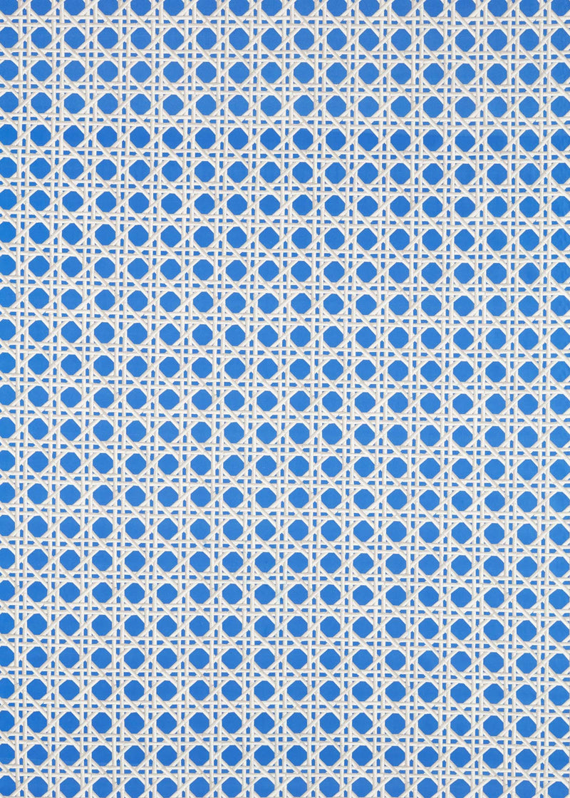 Geometric Trellis design - Fabric, Delft/origami colourway, Home design, Colourful fabric